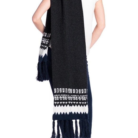 E Tautz knit Islandic scarf 100% wool - Picture 5 of 7